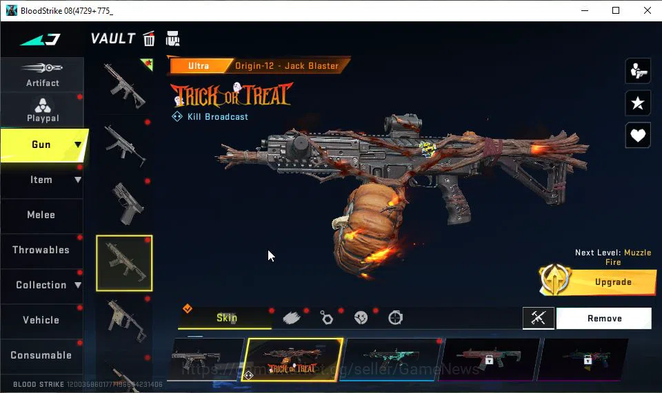 Blood Strike Accounts ASIA|12 ULTRA[UMP45,QBZ95,SCAR,DEagle,M4A1,Etc]|Co image 14