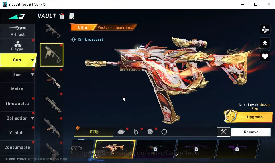 Blood Strike Accounts ASIA|12 ULTRA[UMP45,QBZ95,SCAR,DEagle,M4A1,Etc]|Co image 15