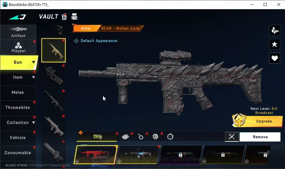 Blood Strike Accounts ASIA|12 ULTRA[UMP45,QBZ95,SCAR,DEagle,M4A1,Etc]|Co image 17