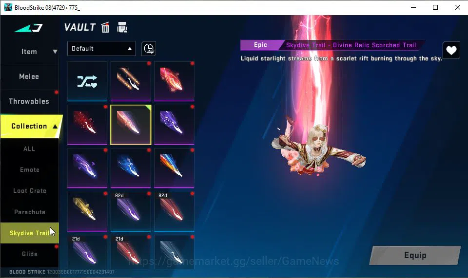 Blood Strike Accounts ASIA|12 ULTRA[UMP45,QBZ95,SCAR,DEagle,M4A1,Etc]|Co image 7
