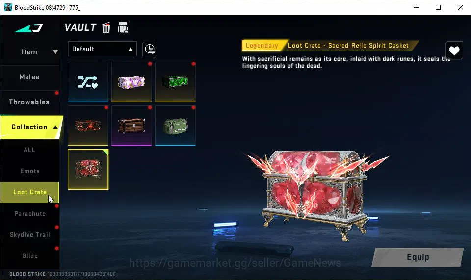 Blood Strike Accounts ASIA|12 ULTRA[UMP45,QBZ95,SCAR,DEagle,M4A1,Etc]|Co image 9