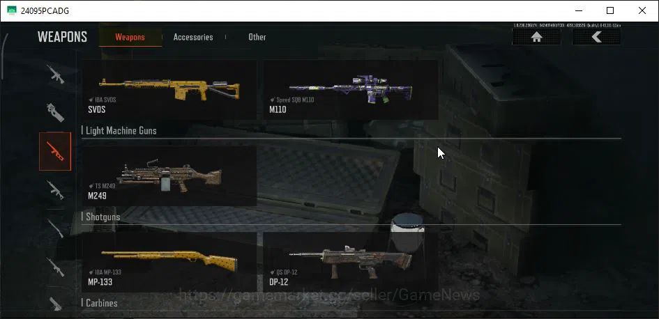 Arena Breakout Accounts MOBILE Lv30|SV 13M|CV 13M| MP5 Forest, AK12 GM, M1 image 5