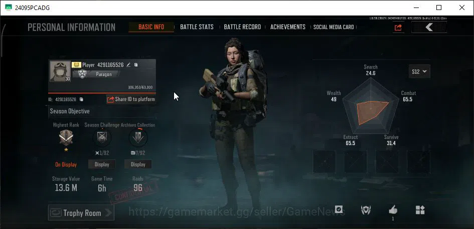 Arena Breakout Accounts MOBILE Lv30|SV 13M|CV 13M| MP5 Forest, AK12 GM, M1 image 9