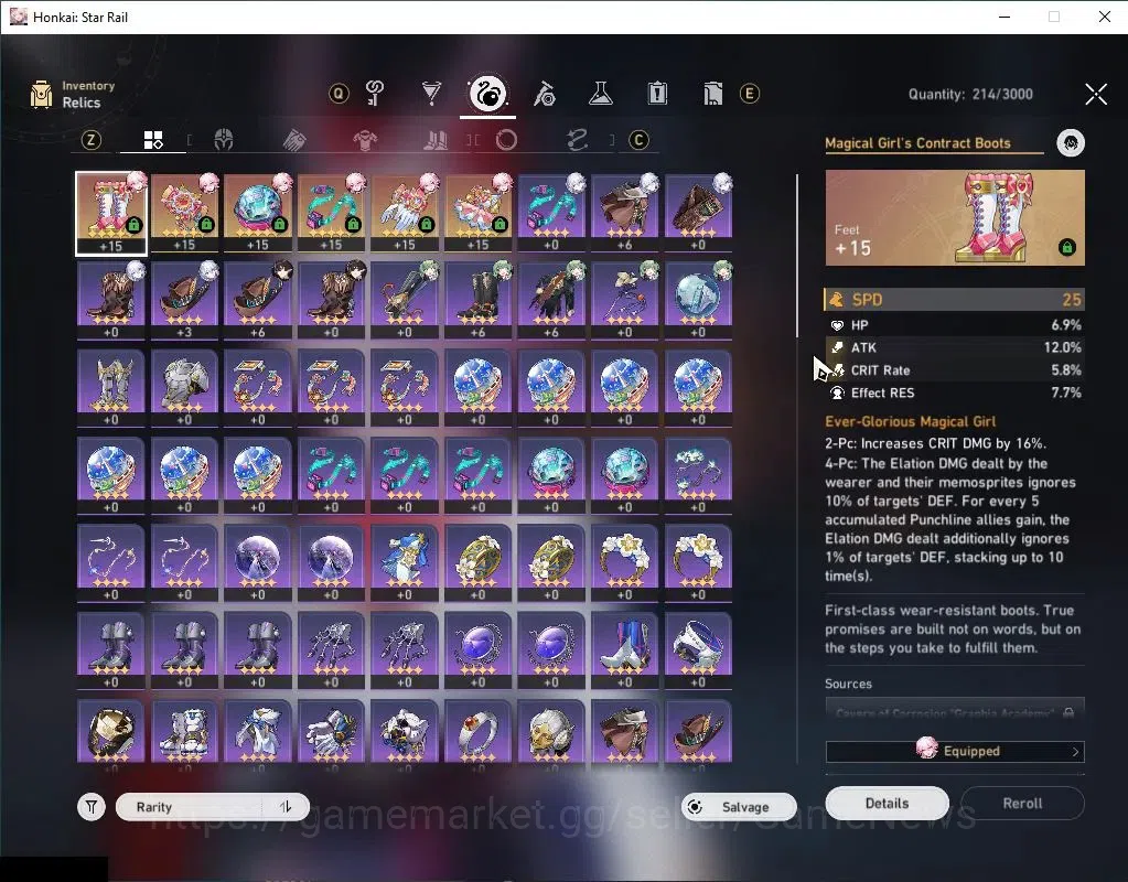 Honkai Star Rail Accounts Asia| TL 39 | 1 Golden Companion | 5 Limited| Evan image 7
