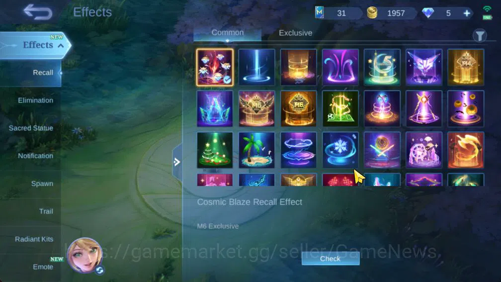 Mobile Legends: Bang Bang Accounts Hero 109|Skin 217|CC[Jawhead,Natalia],Star Lesley, image 12