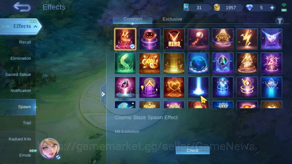 Mobile Legends: Bang Bang Accounts Hero 109|Skin 217|CC[Jawhead,Natalia],Star Lesley, image 15