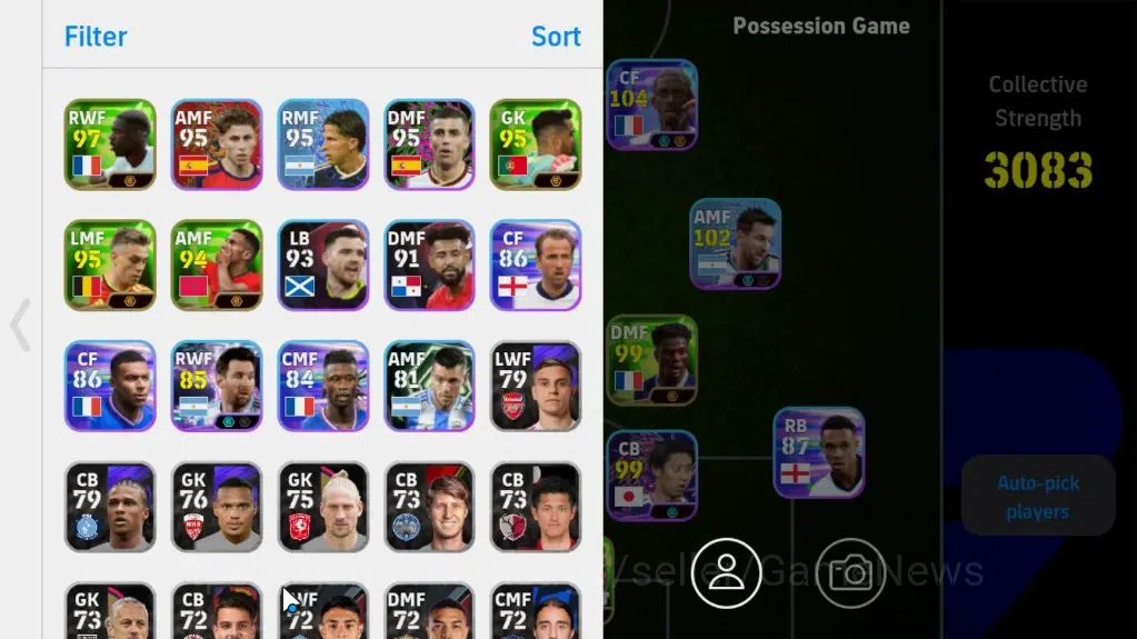 eFootball Accounts Legends & Iconic Players Android|Epic Gerrard,Andriy S,ShowTime ICv3 Leandro Trossard,Ousmane 2