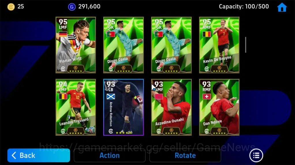 eFootball Accounts Legends & Iconic Players Android|Epic Gerrard,Andriy S,ShowTime ICv3 Leandro Trossard,Ousmane 6