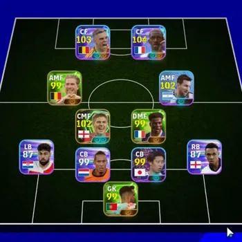 eFootball Accounts Legends & Iconic Players Android|Epic Gerrard,Andriy S,ShowTime ICv3 Leandro Trossard,Ousmane