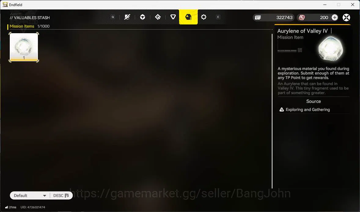 Arknights: Endfield Accounts ASIA, starter, TANGtang, Ardelia, WP 6S 2 more det image 14
