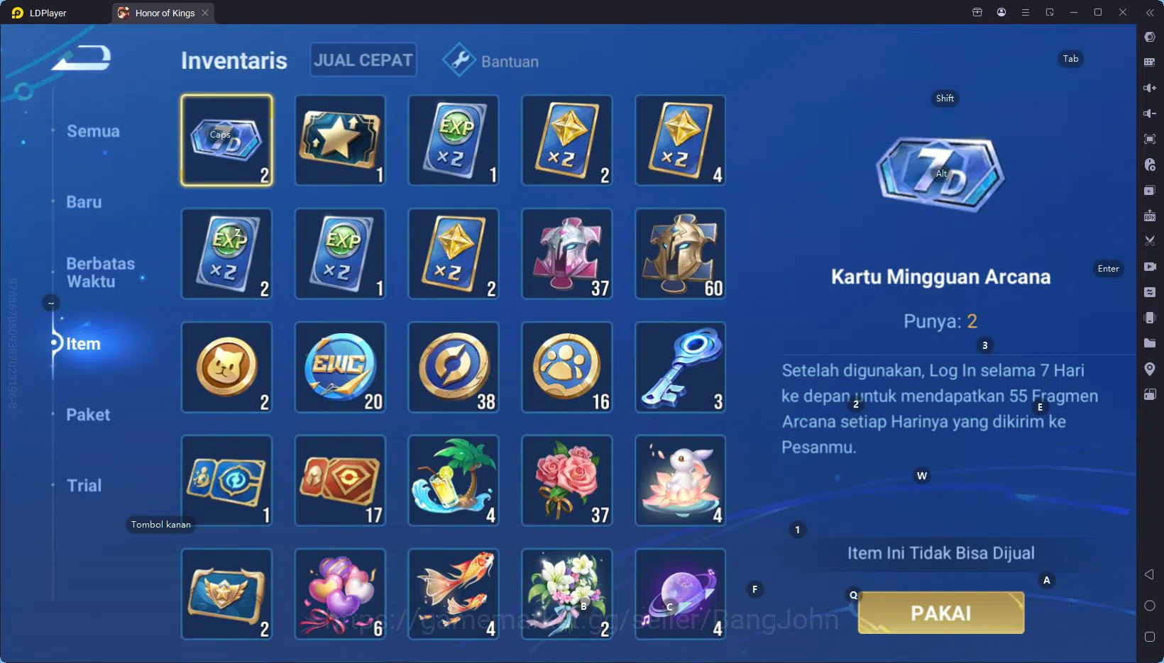 Honor of Kings Accounts Others GLOBAL|HERO 94,SKIN 84,Jilong Lyn2024,Butlefly Event,Good Acc and many skin Event/Limited cek 10