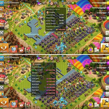 Clash of Clans Accounts High-End TH 15 ➤99% + MAX➤13,700+ Gems➤FULL MAGIC ITEMS➤War Arena Scenery➤HERO
