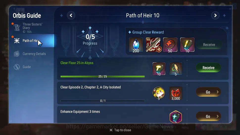 Epic Seven Accounts Mid-Tier GLOBAL Unverif|3 ML(LOT Scales,DB Senya,TE Kayron),Ruiza,P Byblis,Tenebria,etc|PoH ON|17K 4