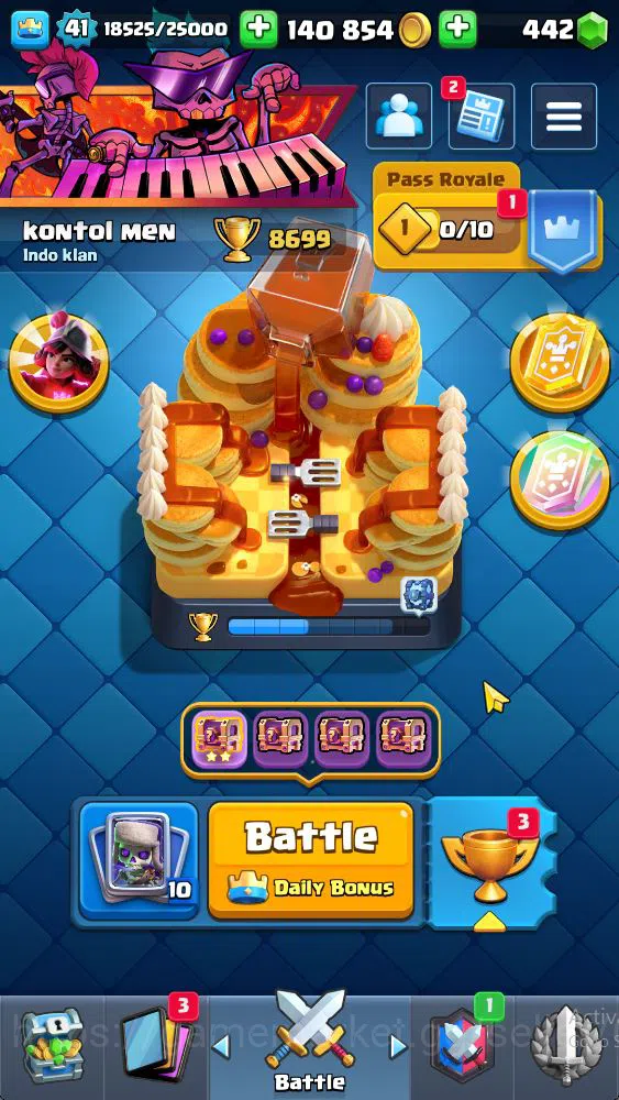 Clash Royale Accounts Lv 41|Trophy 8699|KTL 13|Limited Skin|Card 119| 1 image 1