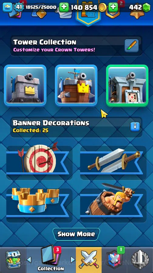 Clash Royale Accounts Lv 41|Trophy 8699|KTL 13|Limited Skin|Card 119| 1 image 17