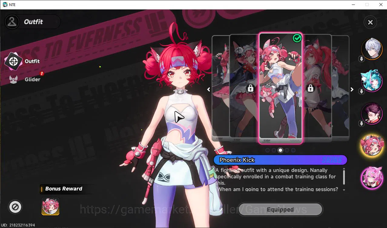 Neverness to Everness Accounts GLOBAL EU |HL 3| 1 SSR Limited Meta Nanally+Skin | image 2