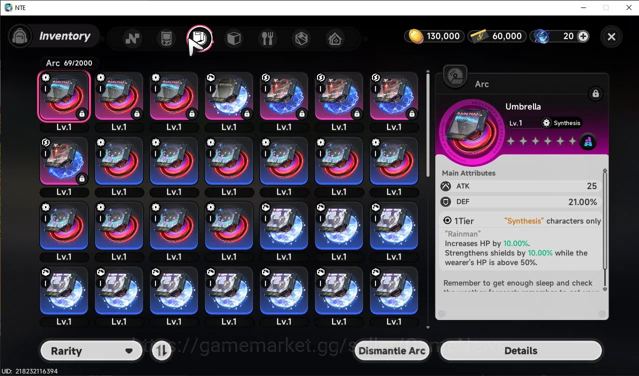 Neverness to Everness Accounts GLOBAL EU |HL 3| 1 SSR Limited Meta Nanally+Skin | image 7