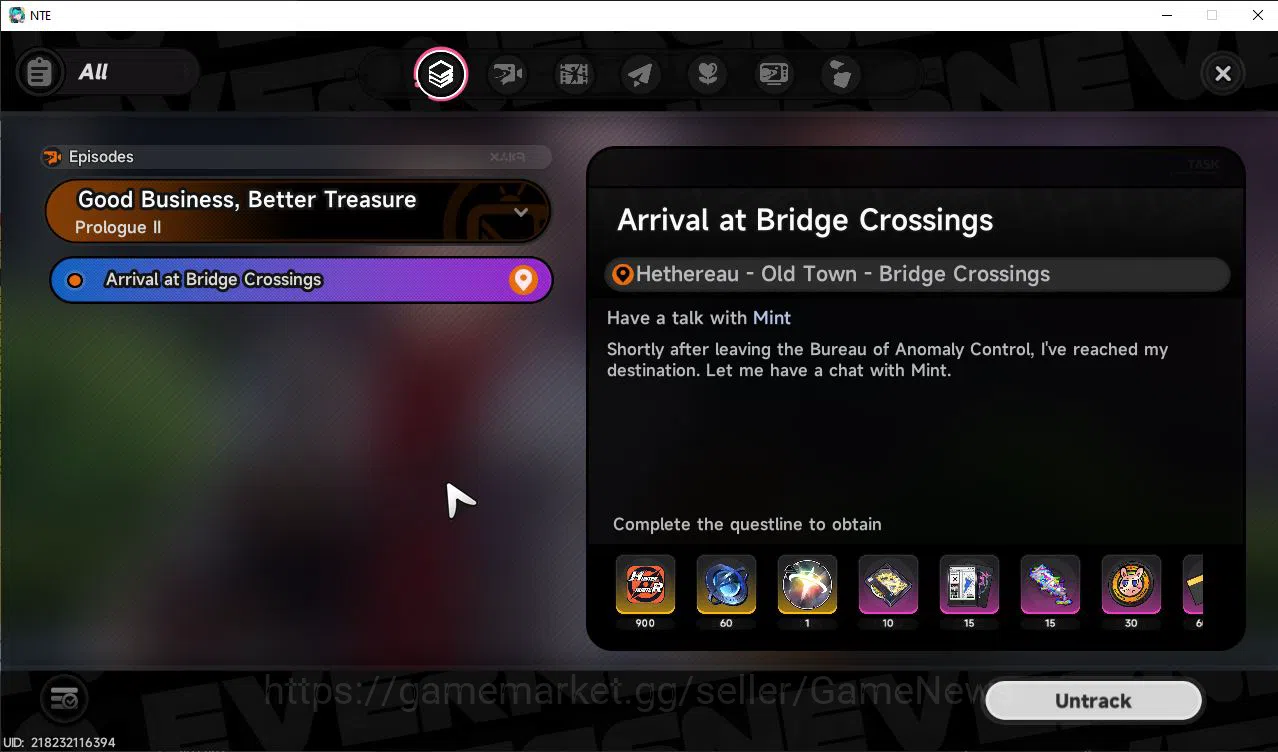 Neverness to Everness Accounts GLOBAL EU |HL 3| 1 SSR Limited Meta Nanally+Skin | image 9