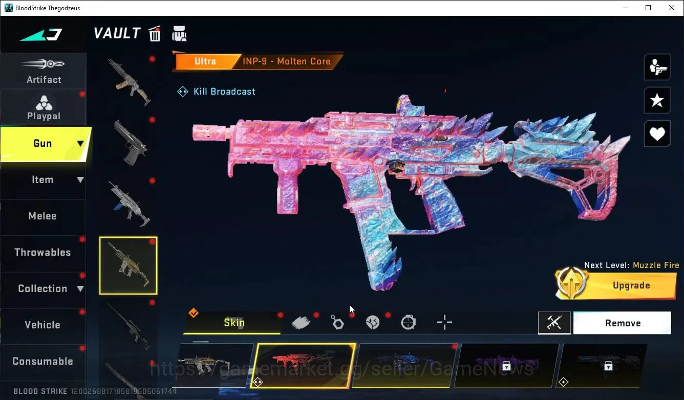 Blood Strike Accounts ASIA|13 ULTRA[katya-Geisha,Zero,Nacho,DeAgle,Vecto image 13