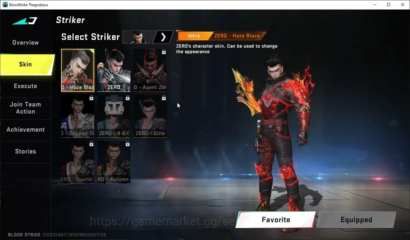 Blood Strike Accounts ASIA|13 ULTRA[katya-Geisha,Zero,Nacho,DeAgle,Vecto image 4