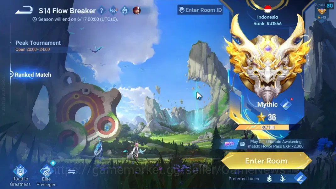Honor of Kings Accounts Hero 112 Skin 221|FLAWLESS(Mai Shiranui),LIMITED(D image 16