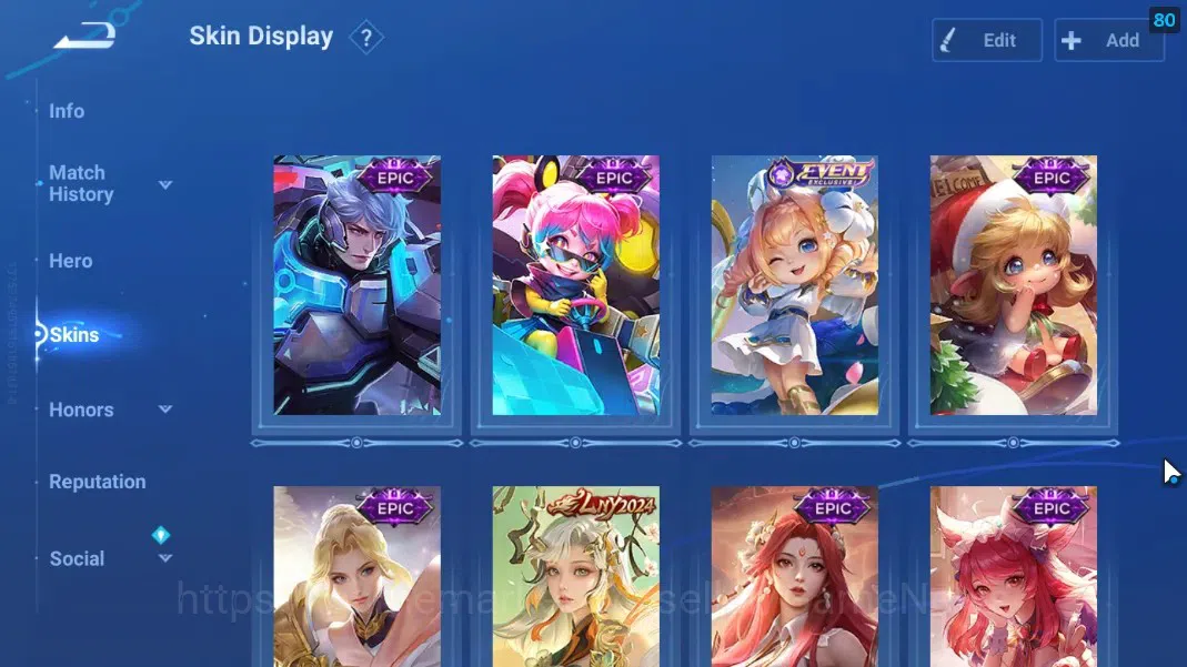 Honor of Kings Accounts Hero 112 Skin 221|FLAWLESS(Mai Shiranui),LIMITED(D image 5