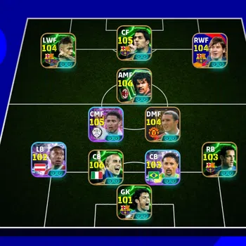 eFootball Accounts Legends & Iconic Players EFOOTBALL COLLECTIVE 3229+ | EPIC L SUAREZ,NEYMAR JR,RUUD GULLIT,MESSI