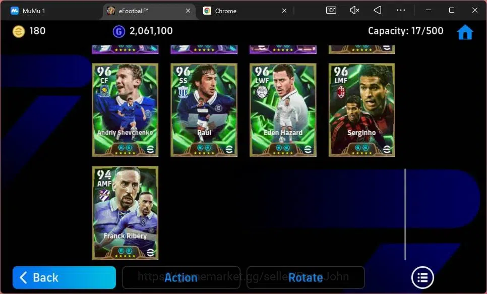 eFootball Accounts Android|PW 3156|Bigtime Van Dijk|Epic Beckham,Shev image 3