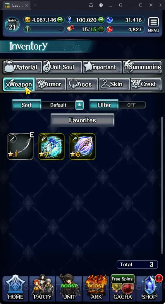 Last Cloudia Accounts GLOBAL|Rank 22|100K Crystal|Top Tier Unit(Goddess  image 12