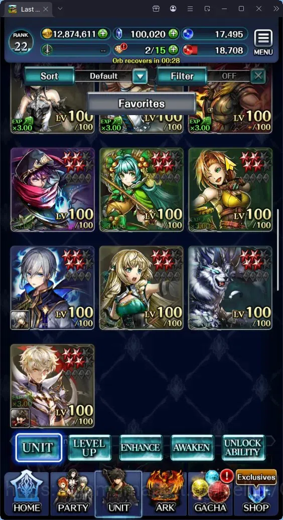 Last Cloudia Accounts GLOBAL|Rank 22|100K Crystal|Top Tier Unit(Goddess  image 16