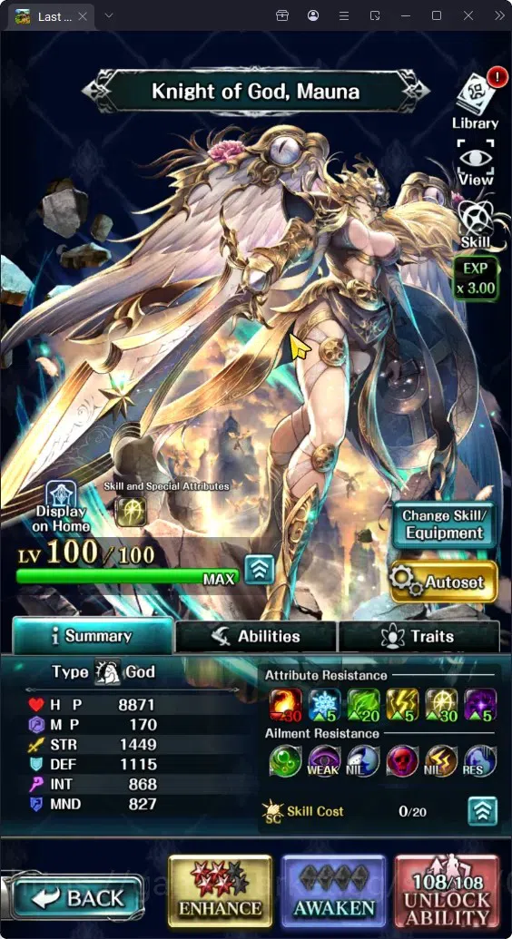 Last Cloudia Accounts GLOBAL|Rank 22|100K Crystal|Top Tier Unit(Goddess  image 18