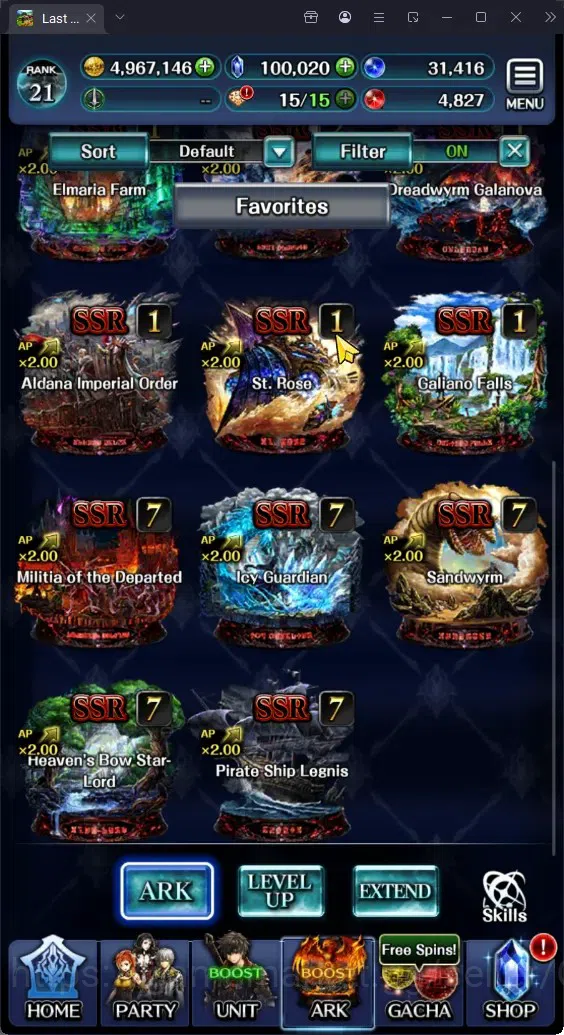 Last Cloudia Accounts GLOBAL|Rank 22|100K Crystal|Top Tier Unit(Goddess  image 3
