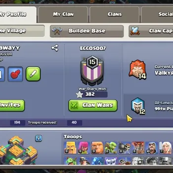 Clash of Clans Accounts High-End TH14-BH10|Lv.157|BK54,AQ72,MP43,GW44,RC18|BM15,BC17,HH8|4 legendary + 1 Gold Skins|219