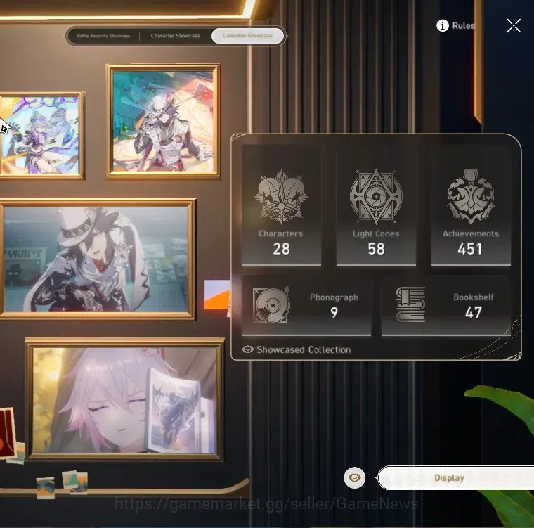 Honkai Star Rail Accounts Asia|TL 61|5 Limited|(Silver Wolf 999,Ashveil)+Sig image 2