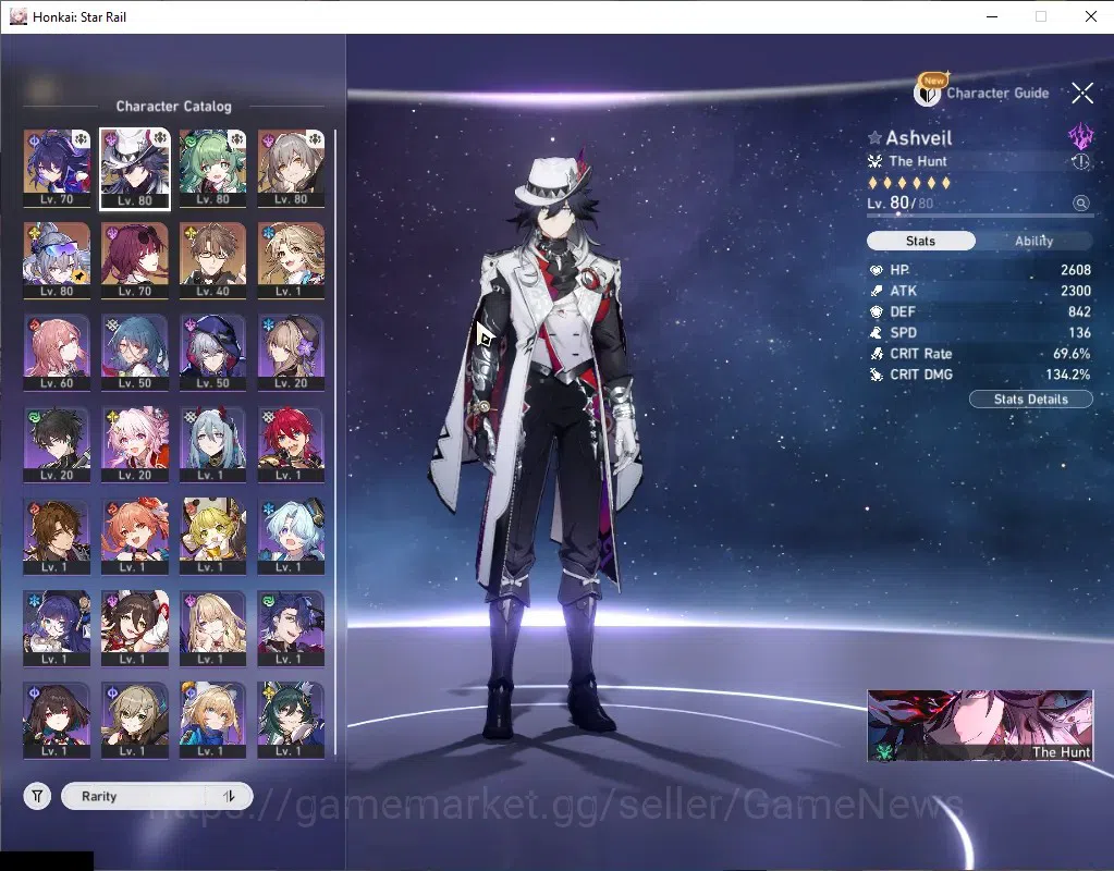Honkai Star Rail Accounts Asia|TL 61|5 Limited|(Silver Wolf 999,Ashveil)+Sig image 3