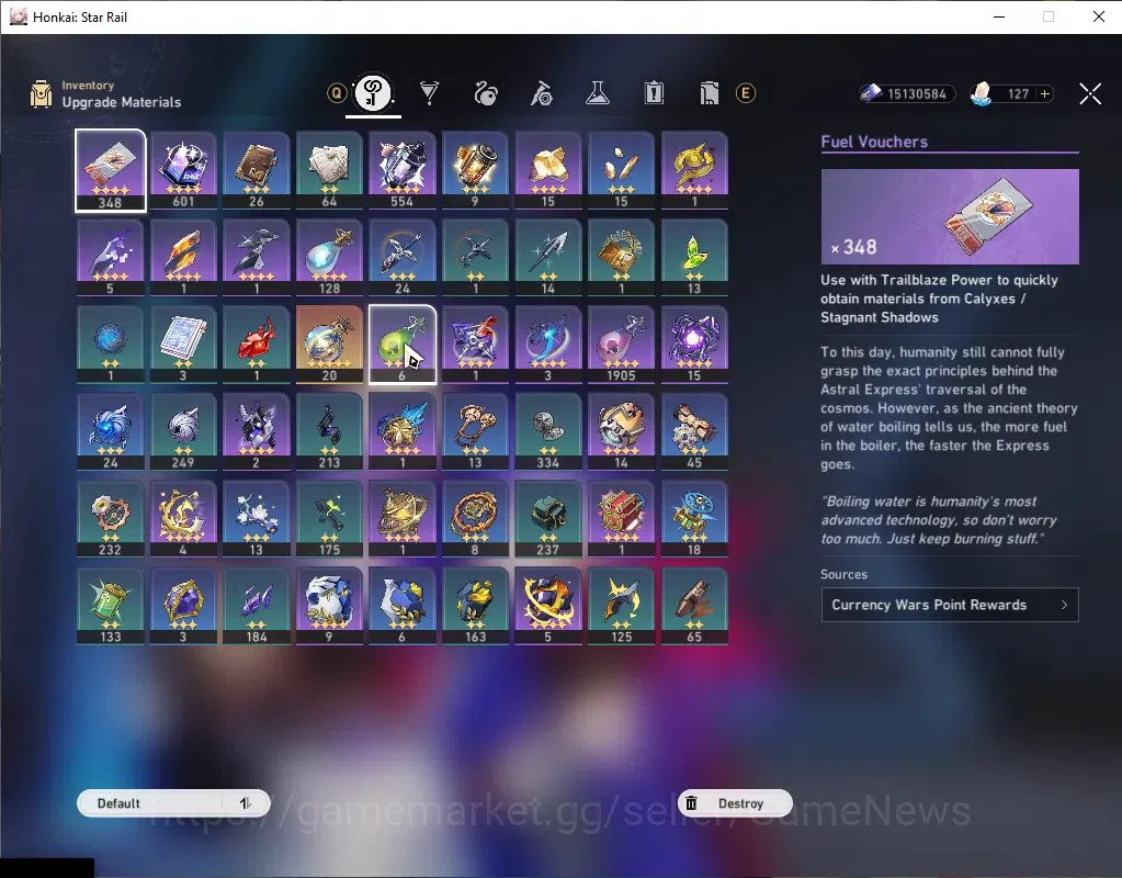 Honkai Star Rail Accounts Asia|TL 61|5 Limited|(Silver Wolf 999,Ashveil)+Sig image 5
