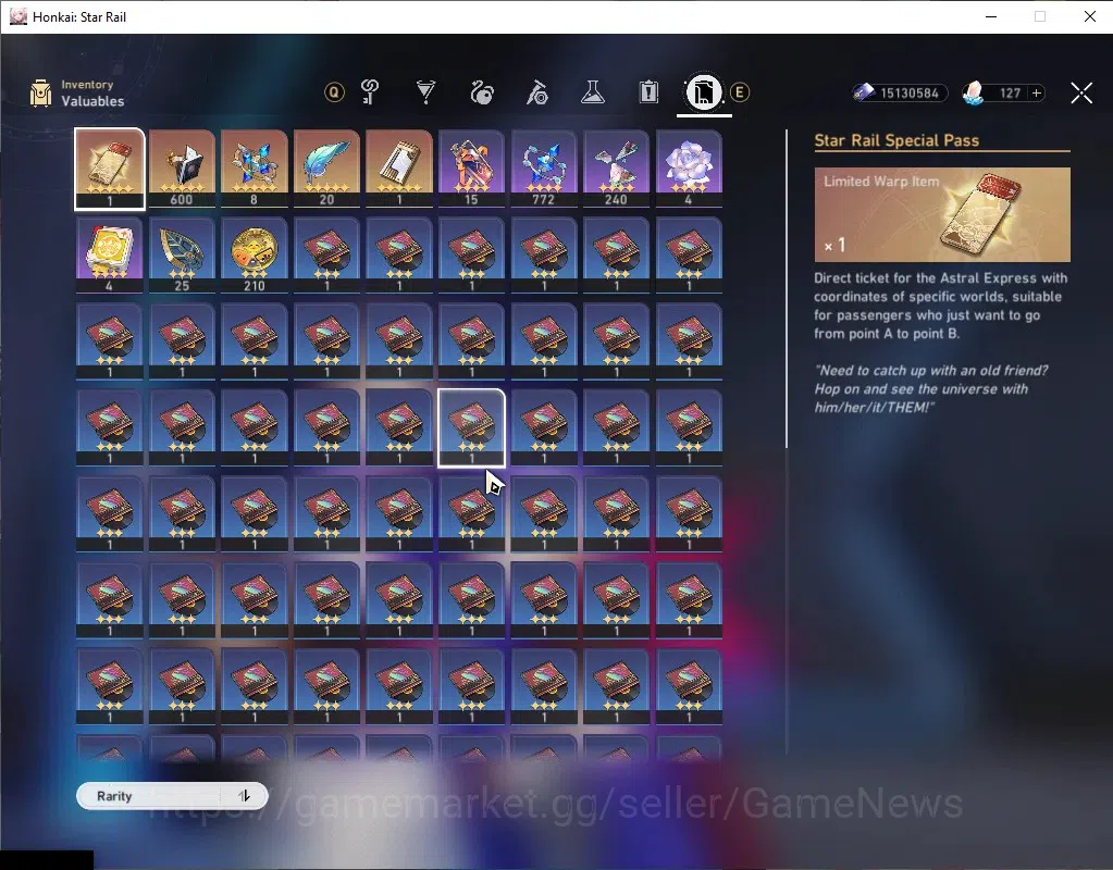 Honkai Star Rail Accounts Asia|TL 61|5 Limited|(Silver Wolf 999,Ashveil)+Sig image 9