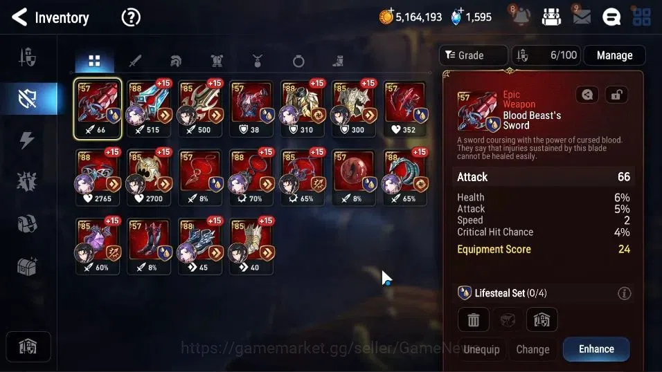 Epic Seven Accounts GLOBAL UnVerif|New Era|2 ML(Rhiana&Luciel,Urban Sh image 13