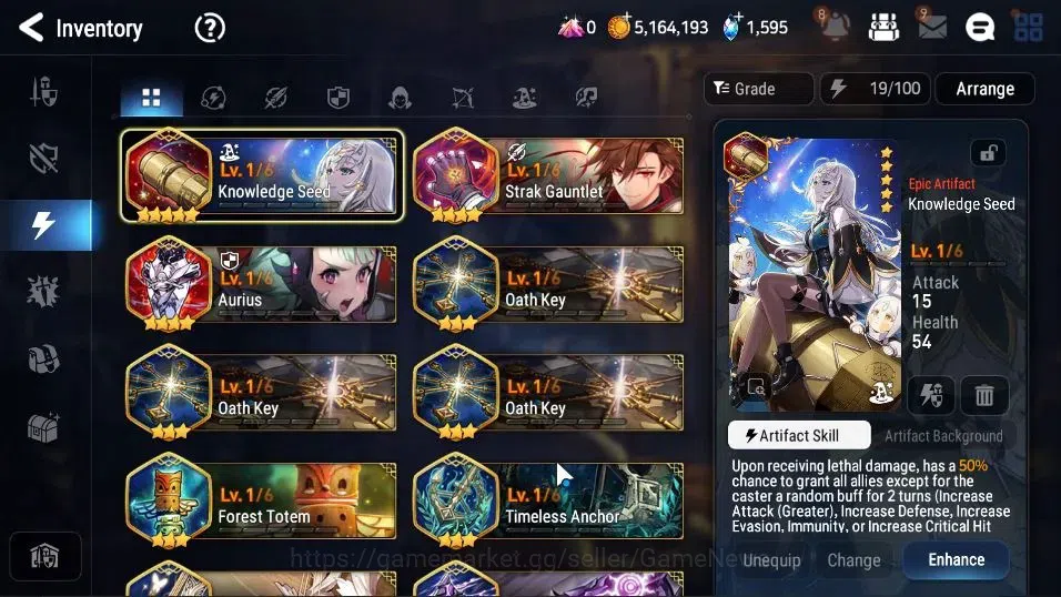 Epic Seven Accounts GLOBAL UnVerif|New Era|2 ML(Rhiana&Luciel,Urban Sh image 14