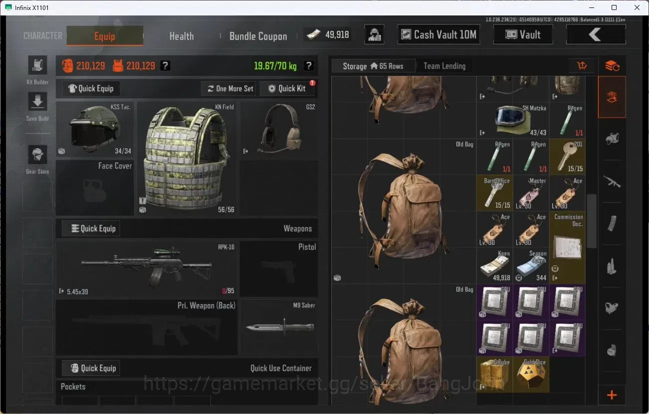 Arena Breakout Accounts High Value MOBILE Lvl30|SV 19,9M|CV 10M|MORE SKIN,WAYFER SET,PEACE SET,WIRE SET|MORE DETAIL CEK 3