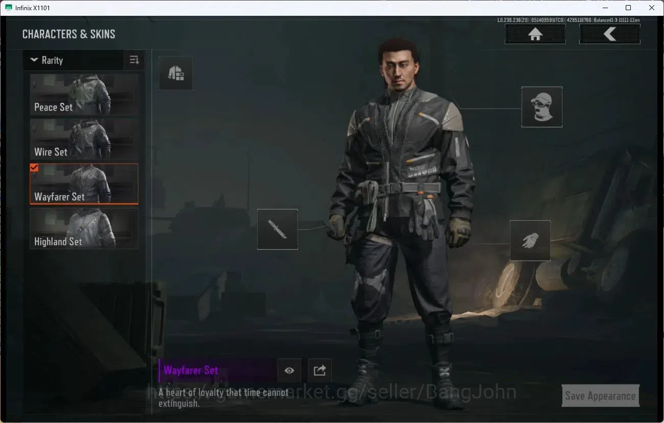 Arena Breakout Accounts High Value MOBILE Lvl30|SV 19,9M|CV 10M|MORE SKIN,WAYFER SET,PEACE SET,WIRE SET|MORE DETAIL CEK 8