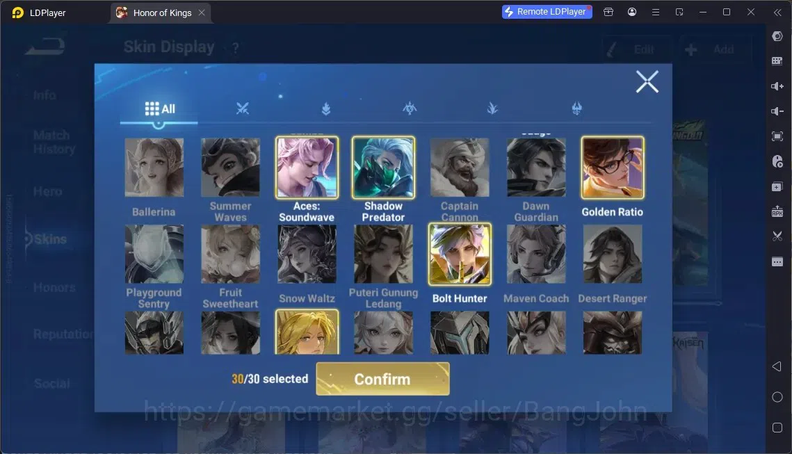 Honor of Kings Accounts Global | 113H 189S | Legend Ying,Legend Lady Sun,S image 20