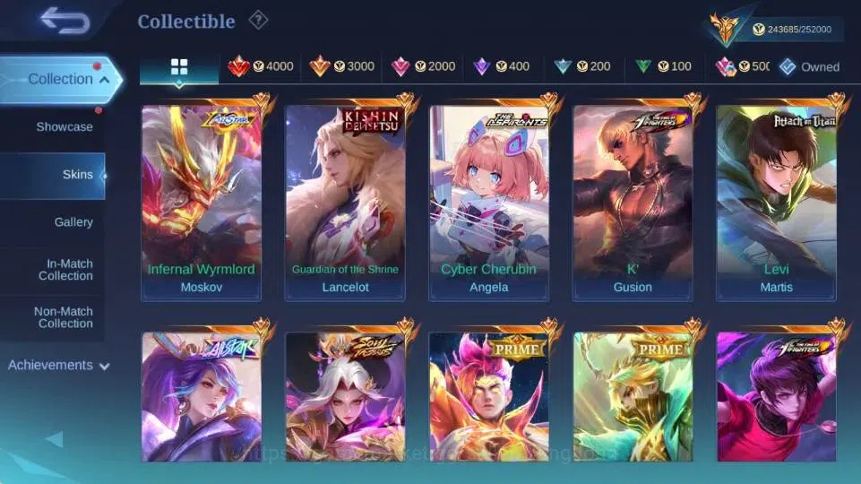 Mobile Legends: Bang Bang Accounts Global|Skin 550|Mega|Legend Freya+Lesley+Valir,Asp image 14