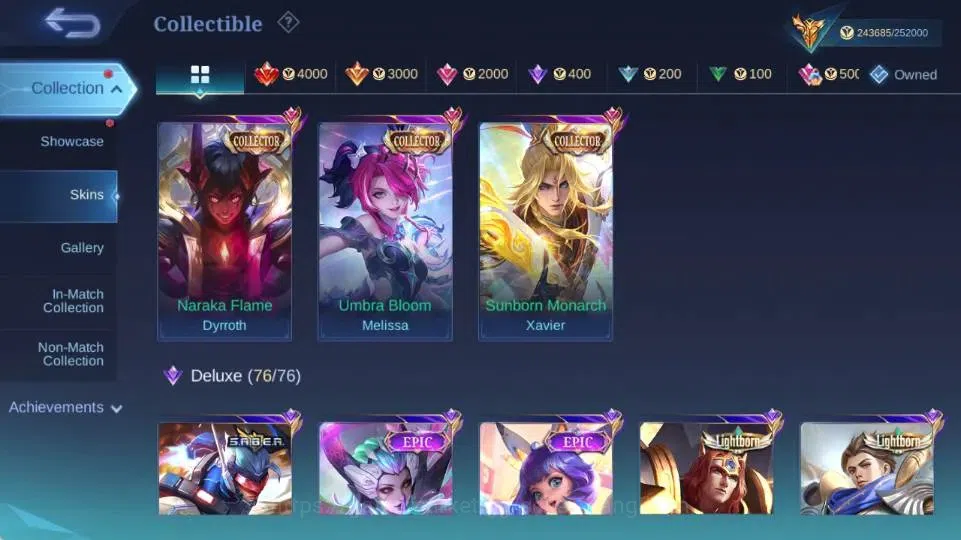 Mobile Legends: Bang Bang Accounts Global|Skin 550|Mega|Legend Freya+Lesley+Valir,Asp image 5