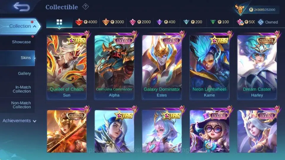 Mobile Legends: Bang Bang Accounts Global|Skin 550|Mega|Legend Freya+Lesley+Valir,Asp image 8