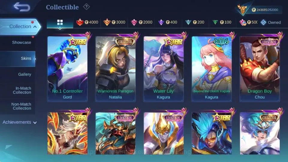 Mobile Legends: Bang Bang Accounts Global|Skin 550|Mega|Legend Freya+Lesley+Valir,Asp image 9