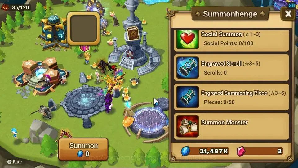 Summoners War: Sky Arena Accounts Starter ASIA|Lv 26|Ready Gacha|103 12 YSC + 160 11 YSC + 3 LAAS + 5 LS + 4 LDS + 121 MS |1 12