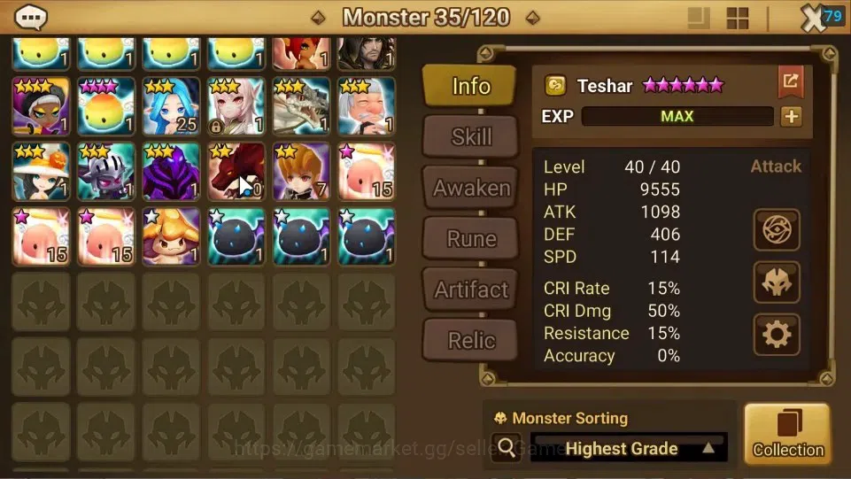 Summoners War: Sky Arena Accounts Starter ASIA|Lv 26|Ready Gacha|103 12 YSC + 160 11 YSC + 3 LAAS + 5 LS + 4 LDS + 121 MS |1 8