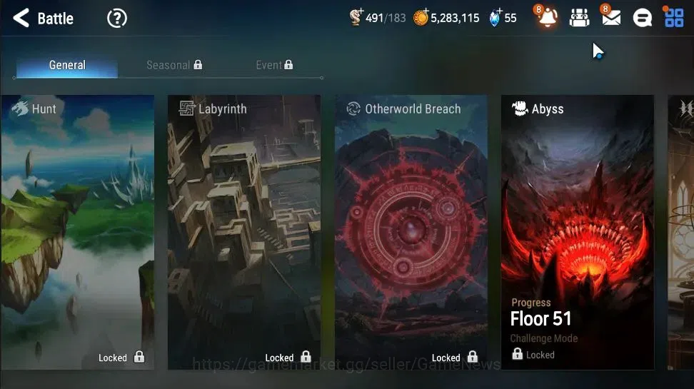Epic Seven Accounts Global|UnVerif|3 ML(Rhianna&Luciel,EW Ludwig,TA Co image 10