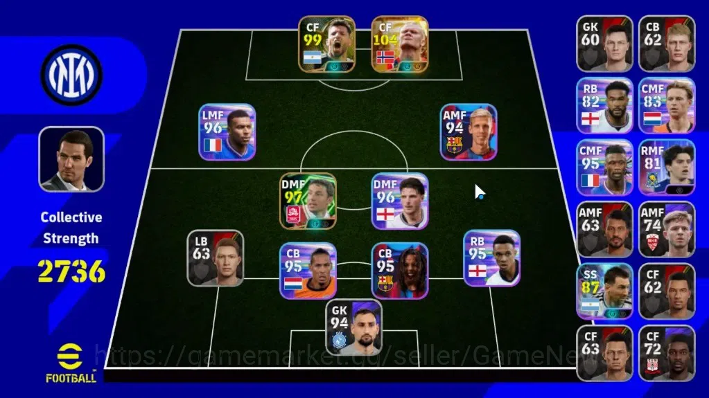 eFootball Accounts Legends & Iconic Players Android|Big Time Erling Haaland 5 Jul'26|Epic Sergio Aguero,Mark van Bommel|Show 1